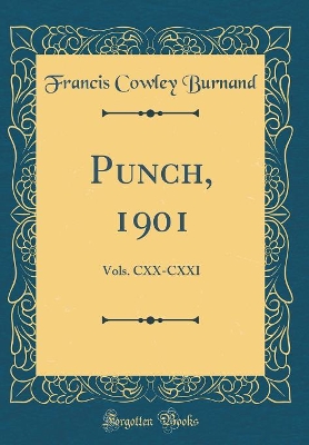 Book cover for Punch, 1901