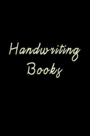 Cover of Handwriting Books