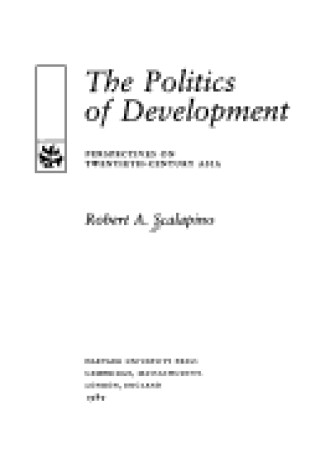 Cover of The Politics of Development