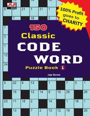 Book cover for 150 Classic Code Word Puzzle Book