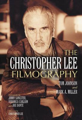 Book cover for The Christopher Lee Filmography