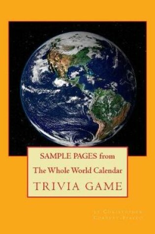 Cover of SAMPLE PAGES from "The Whole World Calendar Trivia Game"