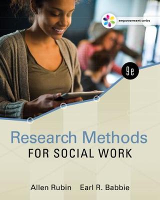 Book cover for Empowerment Series: Research Methods for Social Work