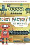 Book cover for Fun Art Ideas (Cut and Paste - Robot Factory Volume 1)