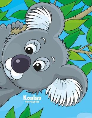 Book cover for Koalas Coloring Book 1