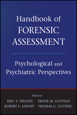 Book cover for Handbook of Forensic Assessment