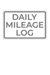 Book cover for Daily Mileage Log