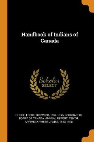 Cover of Handbook of Indians of Canada