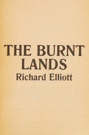 Cover of The Burnt Lands