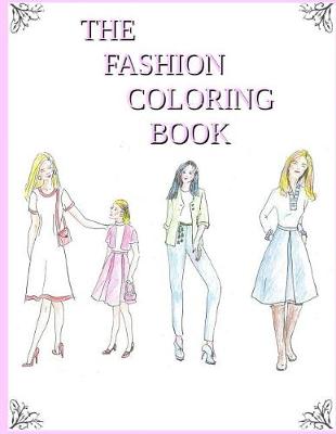 Cover of The Fashion Coloring Book