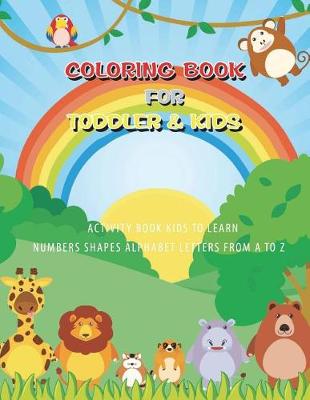 Cover of Toddler Coloring Book