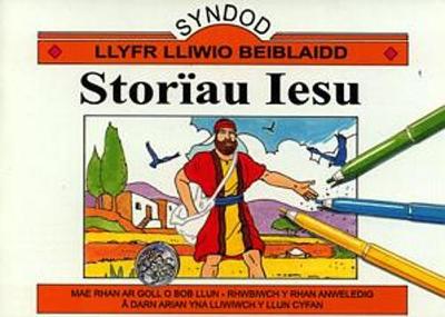 Book cover for Cyfres Syndod - Llyfr Lliwio Beiblaidd: Storiau Iesu