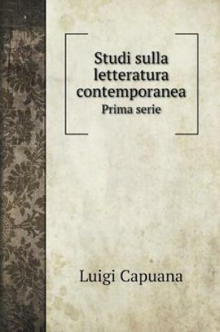 Cover of Studi sulla letteratura contemporanea