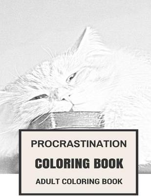 Book cover for Procrastination Coloring Book