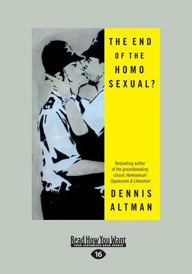 Book cover for The End of the Homosexual?