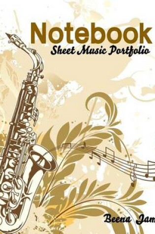 Cover of Sheet Music Portfolio Notebook