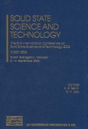 Book cover for Solid State Science and Technology