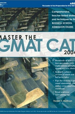 Cover of Master the Gmat Cat, 2004/E