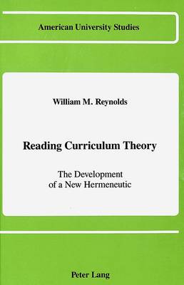 Book cover for Reading Curriculum Theory