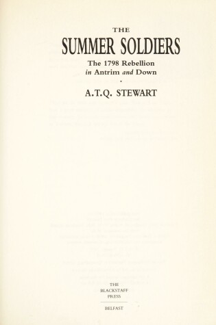Cover of The Summer Soldiers