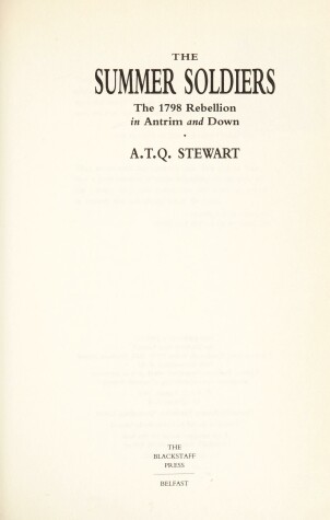 Cover of The Summer Soldiers