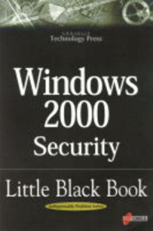 Cover of Windows 2000 Security Little Black Book