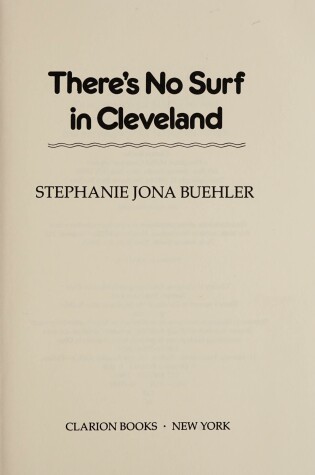 Cover of There's No Surf in Cleveland