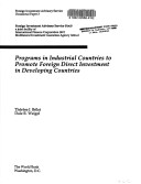 Book cover for Programs in Industrial Countries to Promote Foreign Direct Investment in Developing Countries