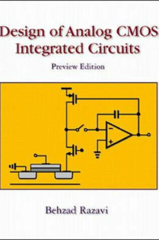 Cover of Design of Analogue CMOS Integrated Circuits
