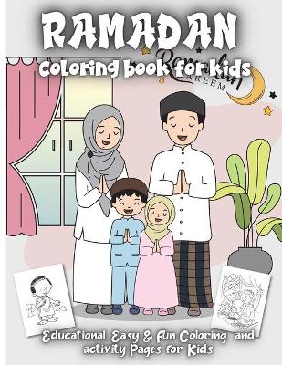 Book cover for Ramadan Coloring Book For Kids