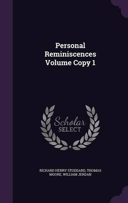 Book cover for Personal Reminiscences Volume Copy 1