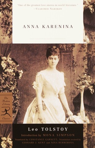 Book cover for Anna Karenina