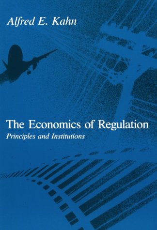 Book cover for Economics of Regulation