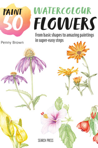 Cover of Watercolour Flowers