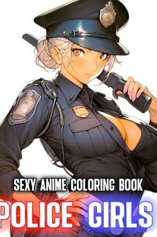 Cover of Police Girls Sexy Anime Coloring Book