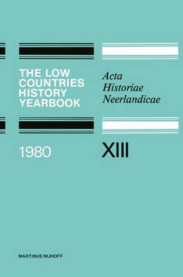 Book cover for The Low Countries History Yearbook 1980