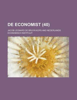 Book cover for de Economist (40)