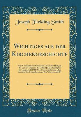 Book cover for Wichtiges Aus Der Kirchengeschichte