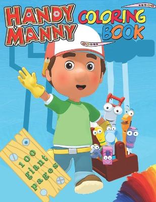 Book cover for Handy Manny Coloring Book