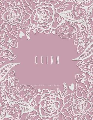 Book cover for Quinn - Dot Grid Journal, Dusty Pink
