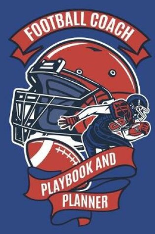 Cover of Football Coach Playbook and Planner