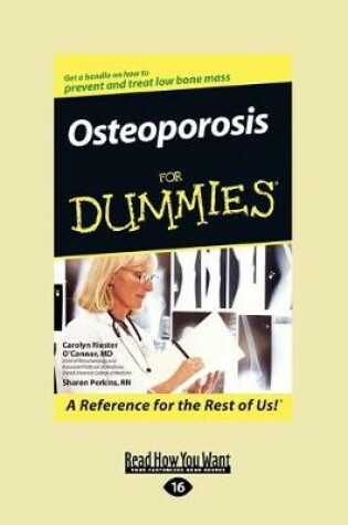 Cover of Osteoporosis for Dummies(R)