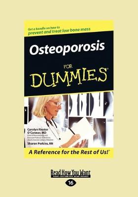 Book cover for Osteoporosis for Dummies(R)