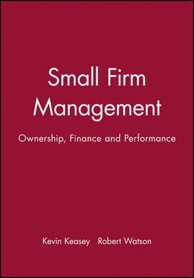 Book cover for Small Firm Management