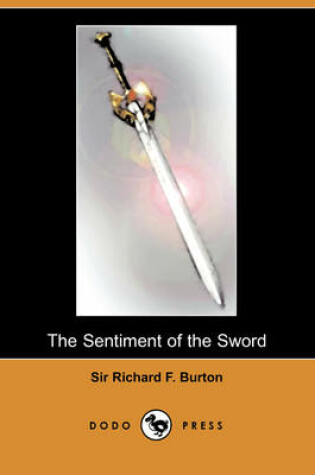 Cover of The Sentiment of the Sword (Dodo Press)