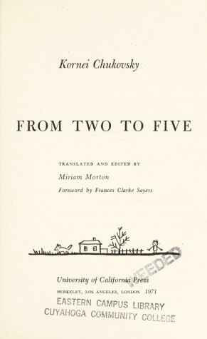 Book cover for From Two to Five