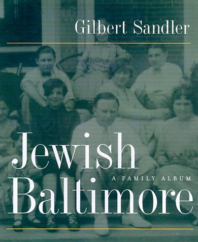 Book cover for Jewish Baltimore