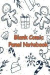 Book cover for Blank Comic Panel Notebook