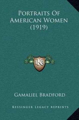 Cover of Portraits of American Women (1919)