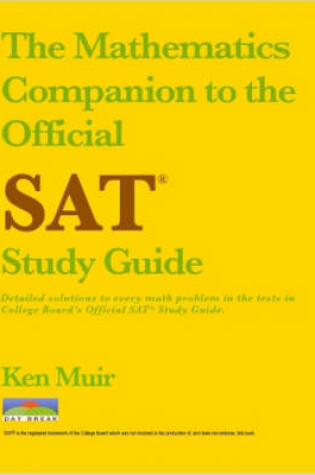 Cover of The Mathematics Companion to the Official SAT Study Guide